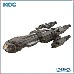 MOC Building Blocks Constellation Series Space Ship Morden Warplane Sets Bricks DIY Model Collection Display Toys Gifts 1743PCS