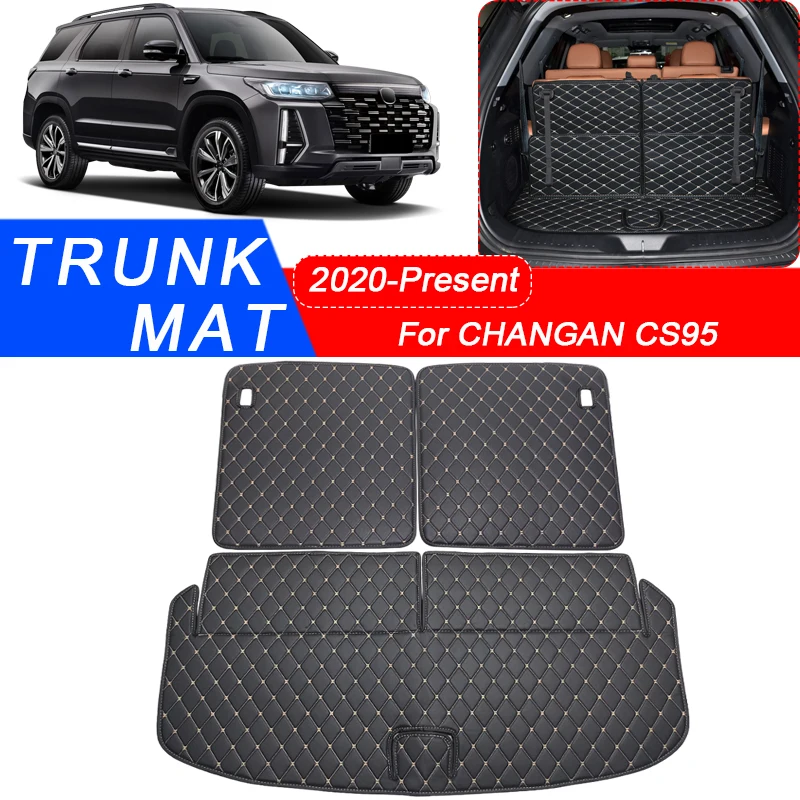 

Custom Car Trunk Main Mat For CHANGAN CS95 2020-2025 Waterproof Anti Scratch Non-slip Protect Cover Internal Auto Accessory