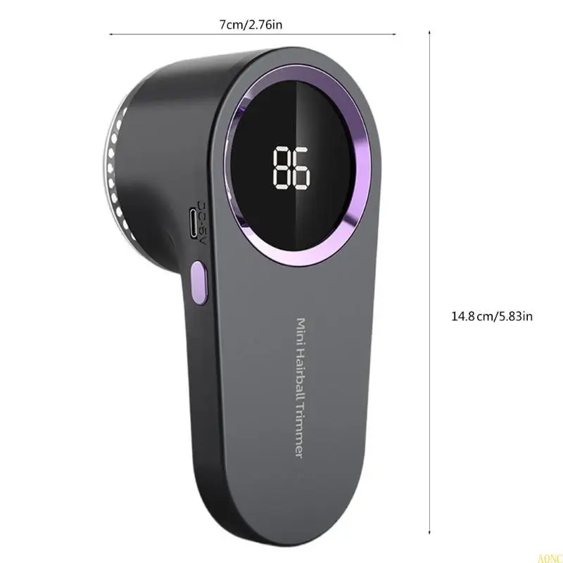 A0NC Electric Fluff Lints Removers USB أداة إعادة شحن القابلة لإعادة الشحن للمنزل