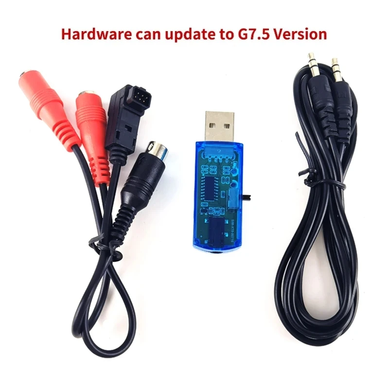 محاكي 22 في 1 عالي الجودة 22in1 مزود بمنفذ USB للتحكم في الطيران الحقيقي يدعم G7.5 G7