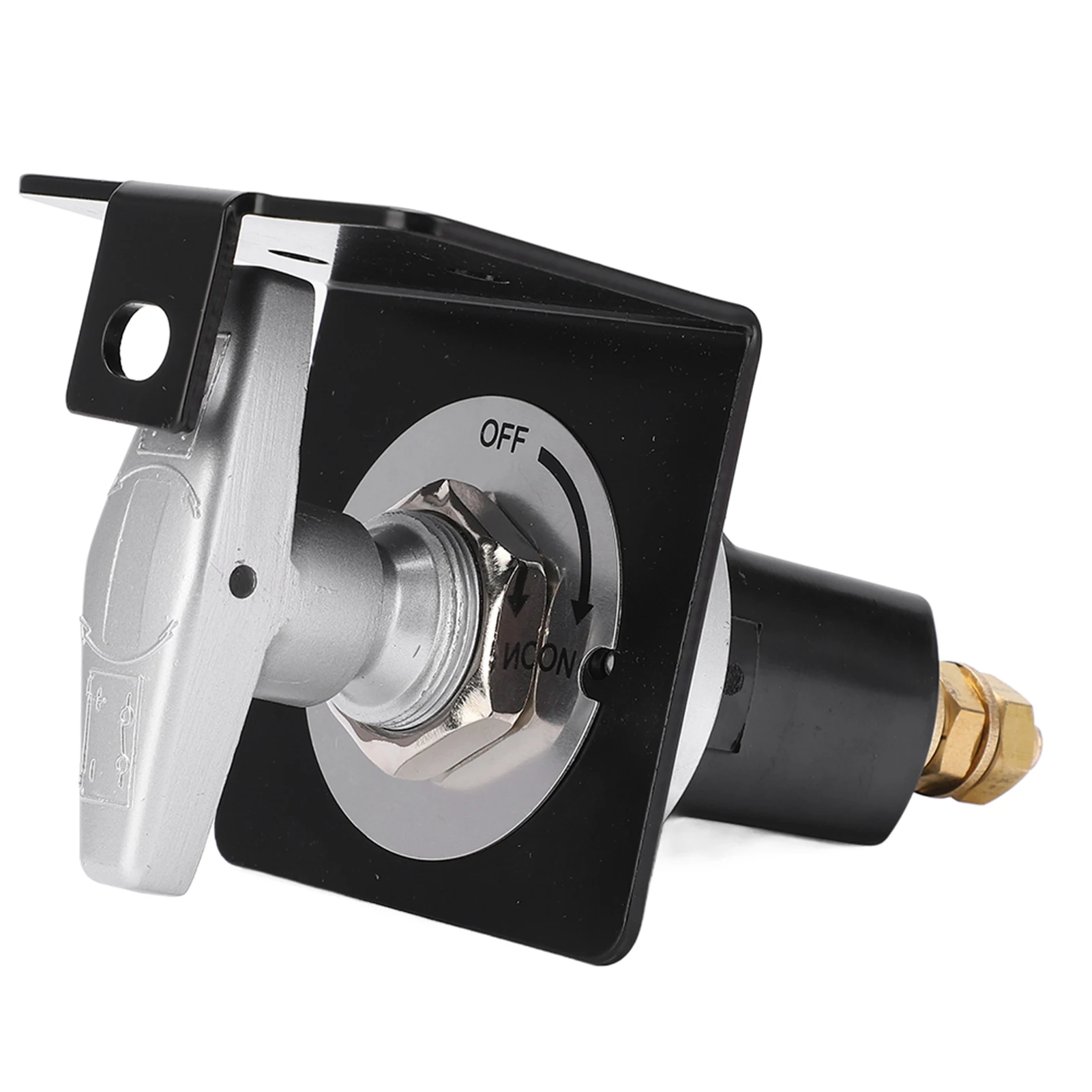 Battery Cut Off Switch with Lock Plate for RV Yacht Truck Engineering Vehicle Power Isolator OEM Replacement Switch