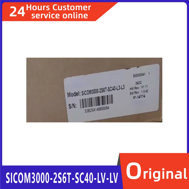 

Brand new original switch SICOM3000-2S6T-SC40-LV-LV