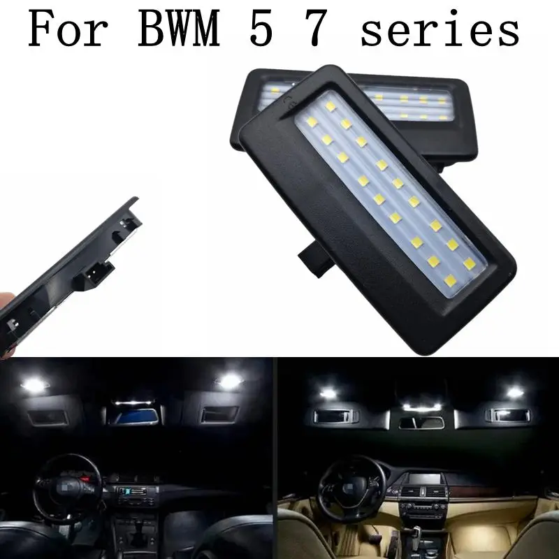 

2 шт. светодиодные внутренние солнцезащитные козырьки для косметического зеркала для BMW 5 серии F07 F10 F11 и 7 серий F01 F02 F03 F04 Автомобильные аксессуары