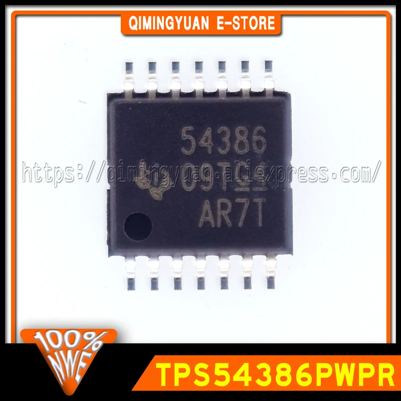 1 ~ 20 قطعة/الوحدة TPS54386PWPR HTSSOP14 54386 المزدوج الناتج متزامن تنحى DC-DC محولات 100% جديد الأصلي في المخزون