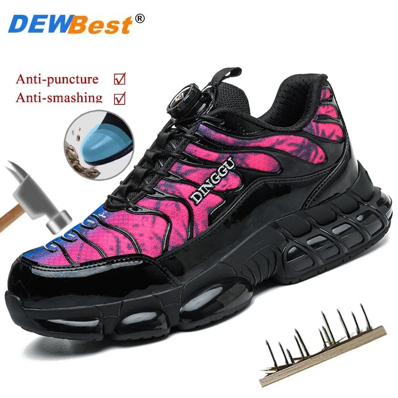 

Men's large size fashion casual shoes anti-smash anti-puncture wear-resistant work shoes wear-resistant safety shoes