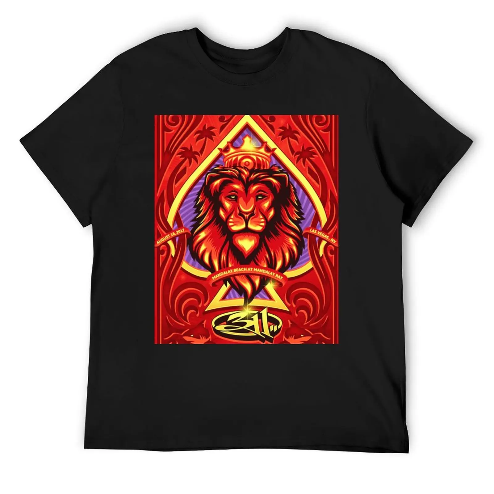 

lion 311 tour three eleven 2021 kokbisa T-Shirt oversize t-shirts man Louboutins men t shirts high quality
