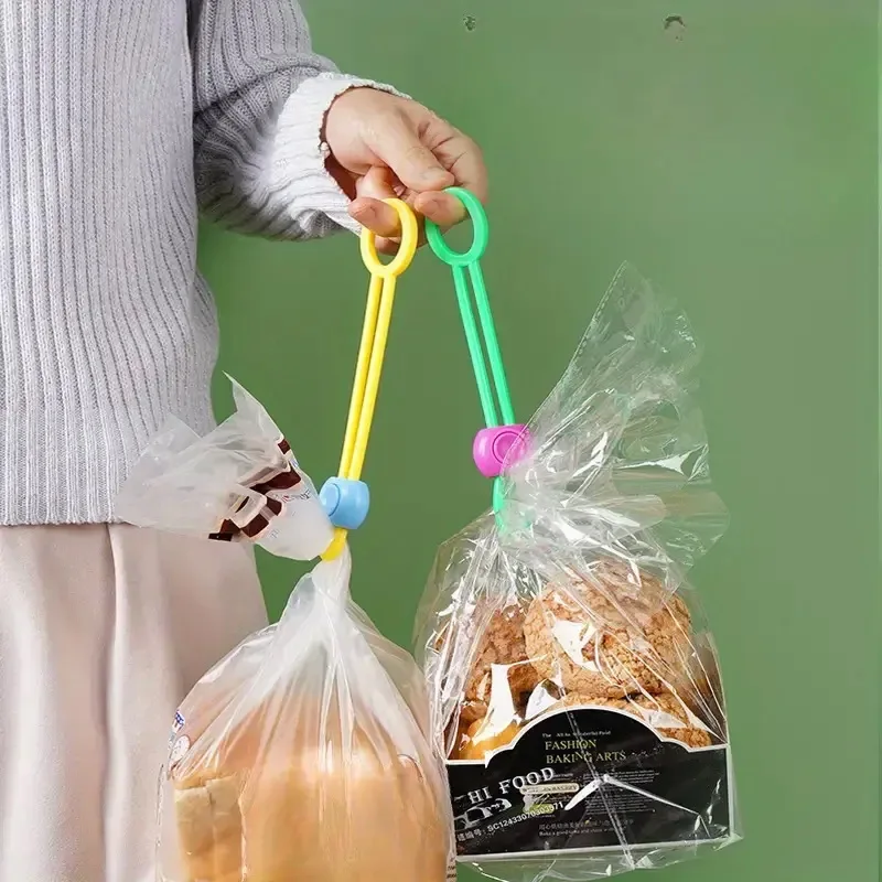 Multicolour Bandage Sealing Clip Creative Binding Rope Strapping for Snack Bags Kitchen Food Storage Practical