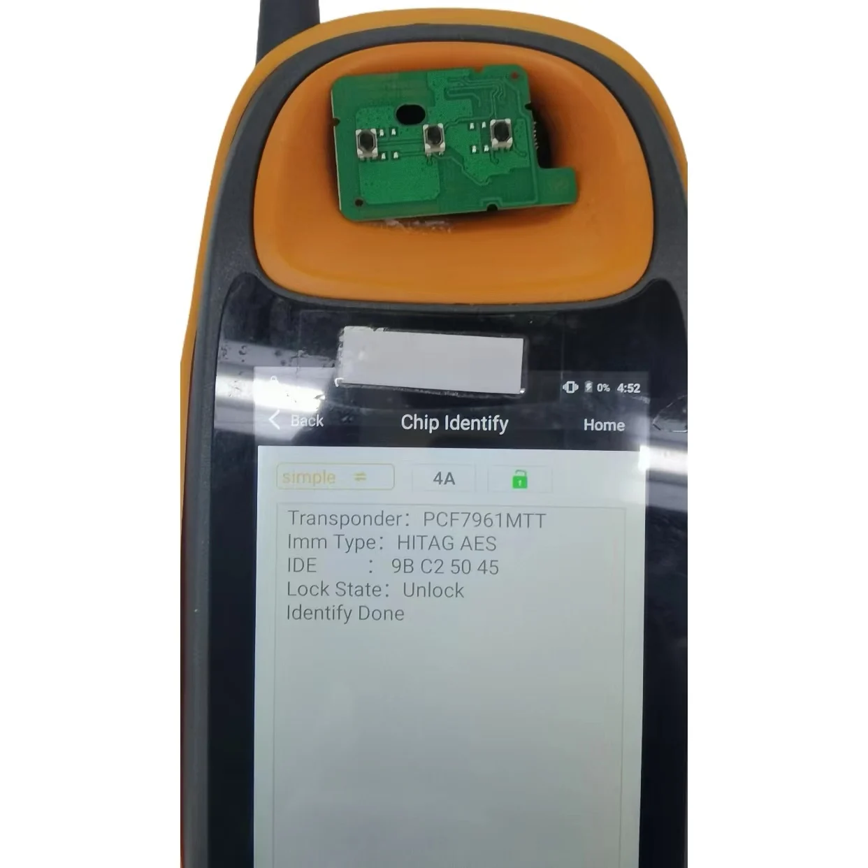 Jingxin PCB-Platine 1/10 Stück 4A 7961-Chip 433Mhz Autoschlüssel für Renault Sandero Logan Lodgy Dokker für Dacia Duster Auto-Steuerungs-PCB – Detail 8