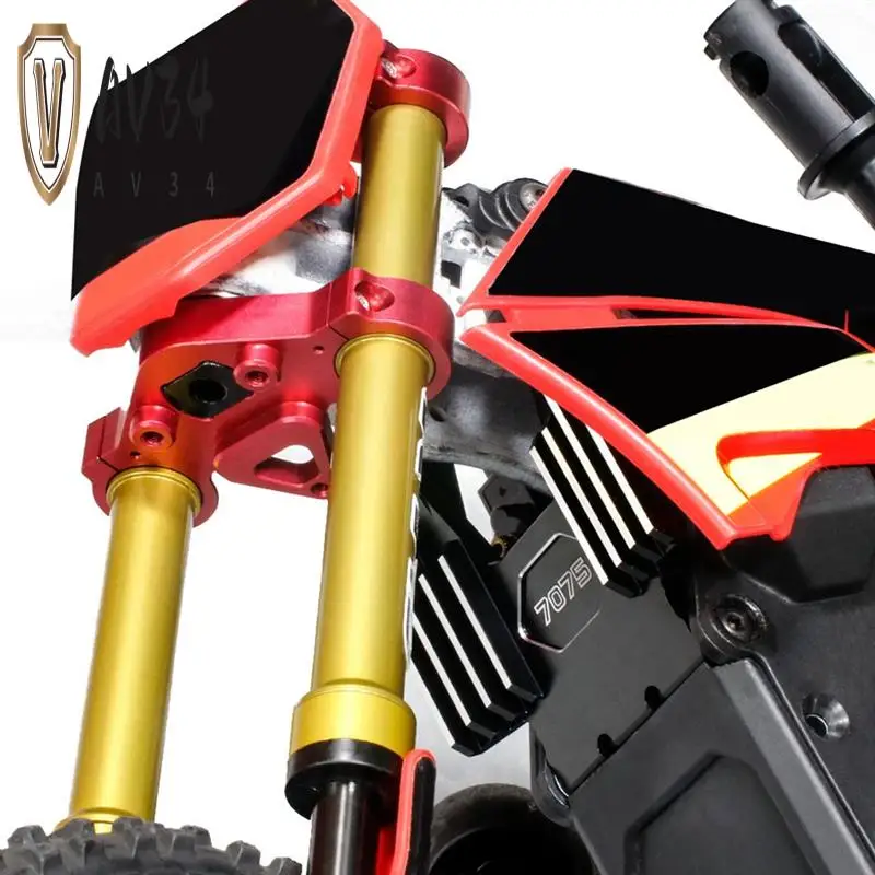 

AV34-For LOSI 1/4 Promoto-MX Electric Motorcycle Front Suspension Fixed Triangle Integrated 264004