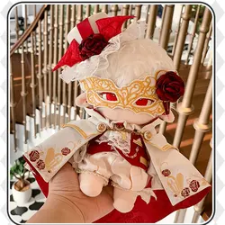 20cm Plush Toy Doll Costume Cosplay Vampire Noble Duke Costume Cloak Eye Mask Accessories For Men And Women's Birthday Gifts