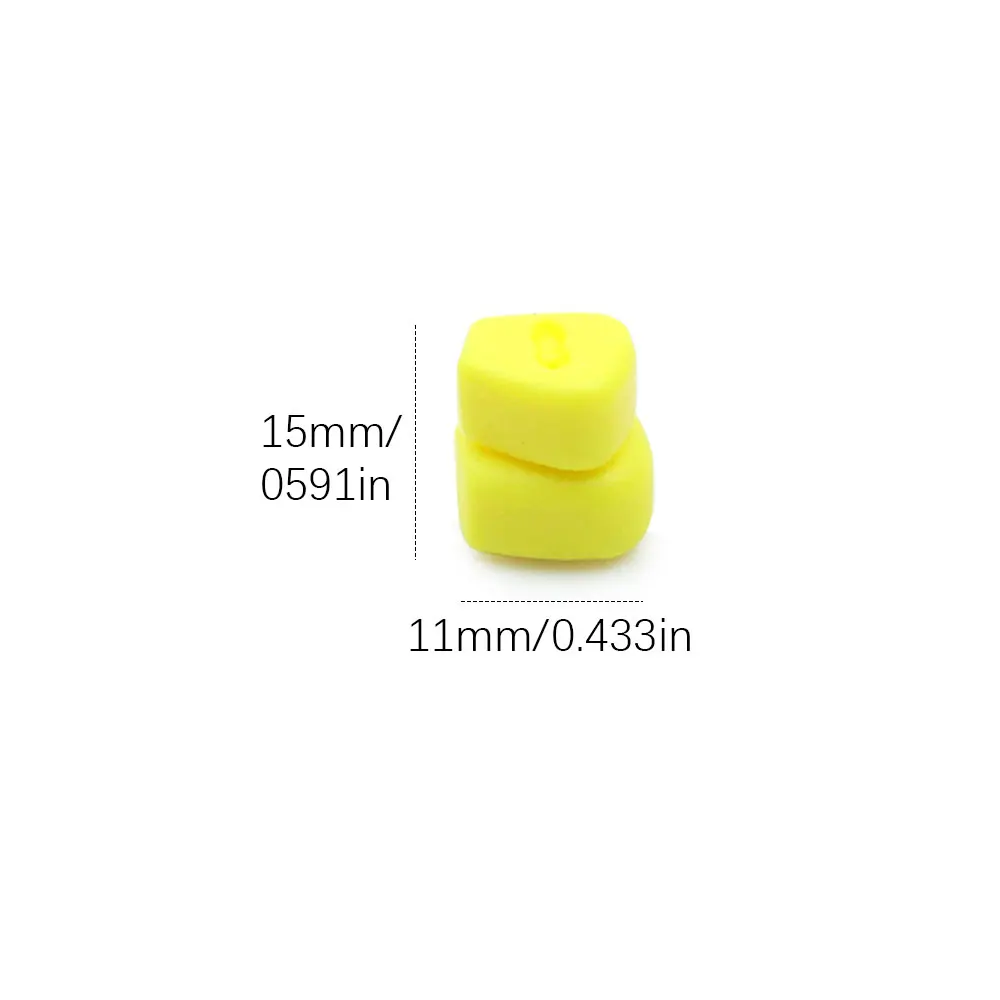 15pcs Carp Fishing Bait Corn Method Feeder Fishing Boilie Double Corn Bait For Carp Coarse Hair Rig Fishing Accessories Tackle