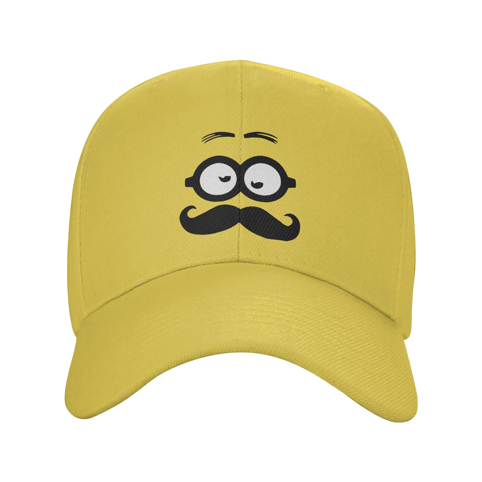 Boné Casual M-Minions com Bigode, Boné Trucker de Verão, Venda Quente, Bonés de Hip Hop para Esportes ao Ar Livre, Bonés de Beisebol Vintage Unissex
