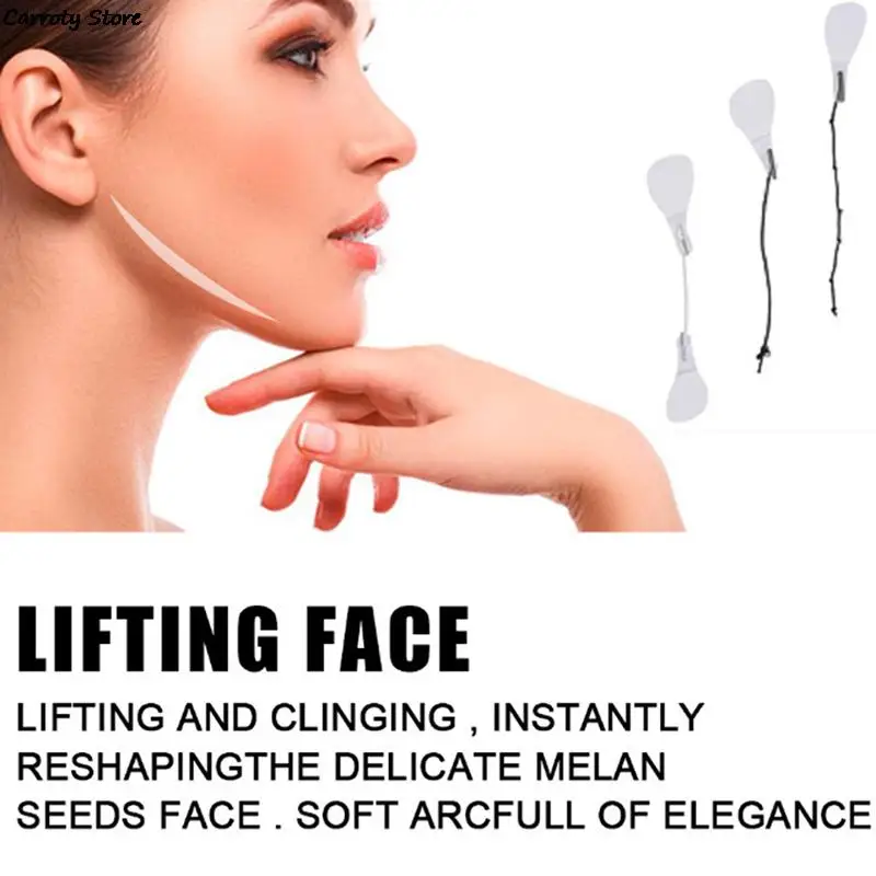 60PCS/Set Instant Face Lift Tape Lift Up Fast Wrinkle Sagging Skin Chine Neck Eye Lift V Line Shape Tape Anti Wrinkle