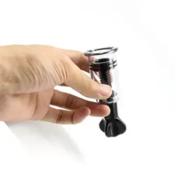 Black Body Massage Cupping Cups Plastic Thickened Vacuum Suction Cups 2cm/2.5cm/3cm/5cm Massage Cup Acupuncture Massager