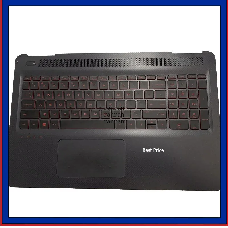 

Подставка для рук с клавиатурой и тачпадом C, чехол для HP OMEN 15-AX TPN-Q173