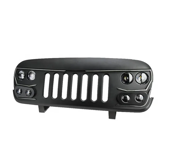 

Светодиодная решетка радиатора Dream Garage Lighting Vector Full LED для Wrangler JK 2007-2017