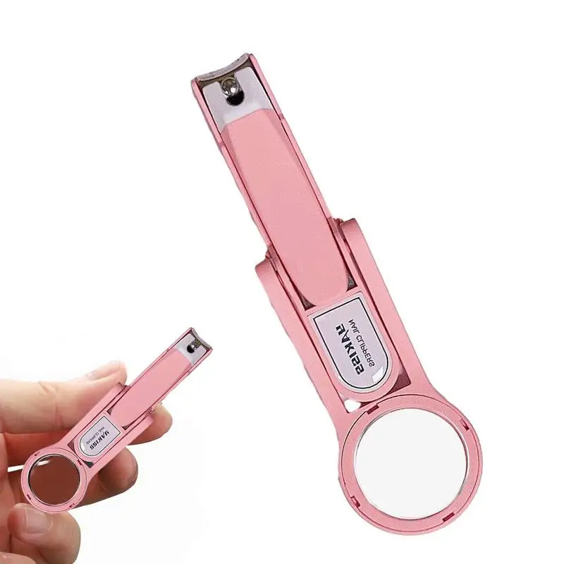 

Fingernail Clippers For Elderly Seniors Clippers With Magnifying Glass Adults Manicure Accessories For Salon Massage Parlor Home