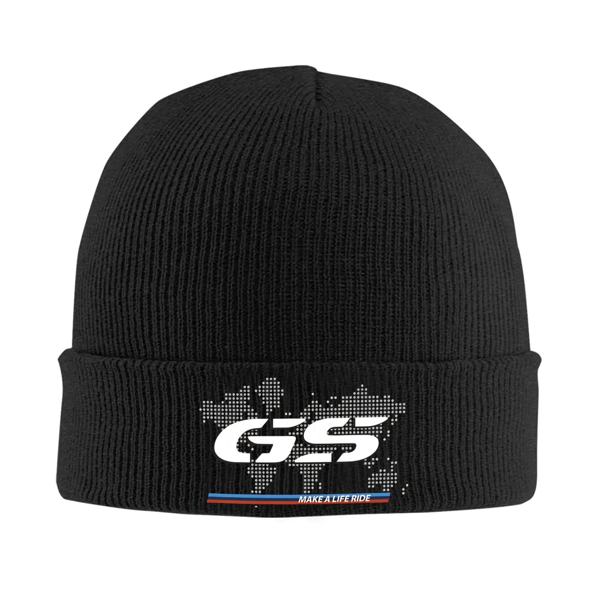 Make a Life Ride Beanie Hats GS MAP Skullies Beanies Adult Unisex Cute Head Wrap Caps Autumn Kpop Design Bonnet Hats