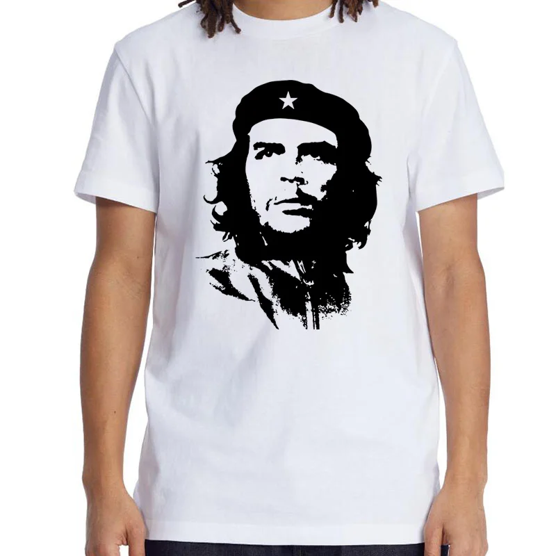 Men High Quality Short Sleeve 100% Cotton Che Guevara Revolution Printed Men T-shirt Casual O-neck Men\'sT-shirt Female Tee Shirt