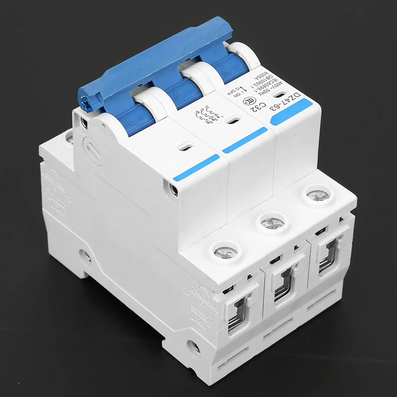 3P 32A 400V الأرض تسرب قطاع دارة الزائد حماية ماس كهربائى DZ47 63 مقاوم للماء مفتاح أمان كهربائي
