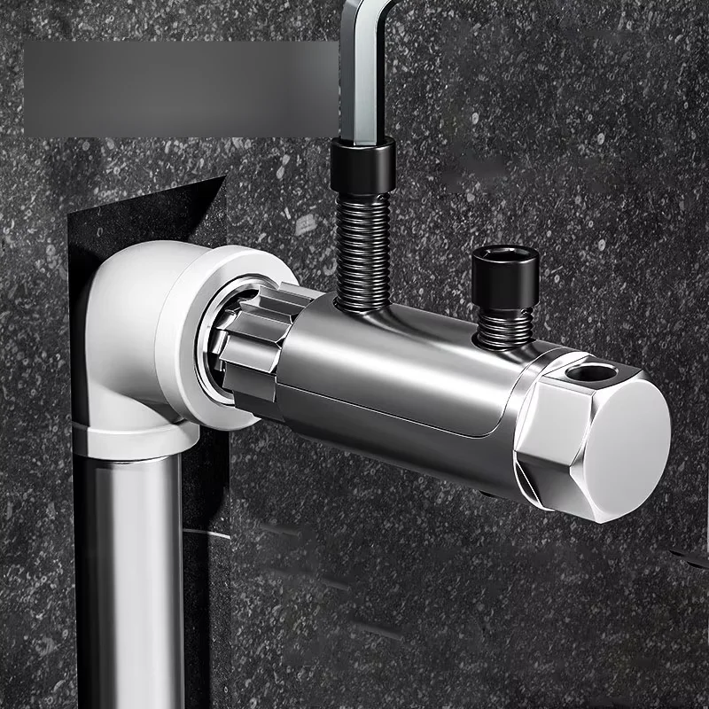 Universal Faucet Angle Valves Damage Screw Extractor Broken Wire Slide Tooth Removal Tool Water-Pipe Valve Repair for 4/6 Points
