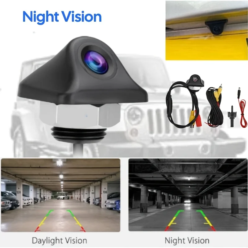 Night Vision Auto Backup Camera for Pickup Truck Car SUV Perfect View Angle Parking Assist Rear View Camera for Vehicles