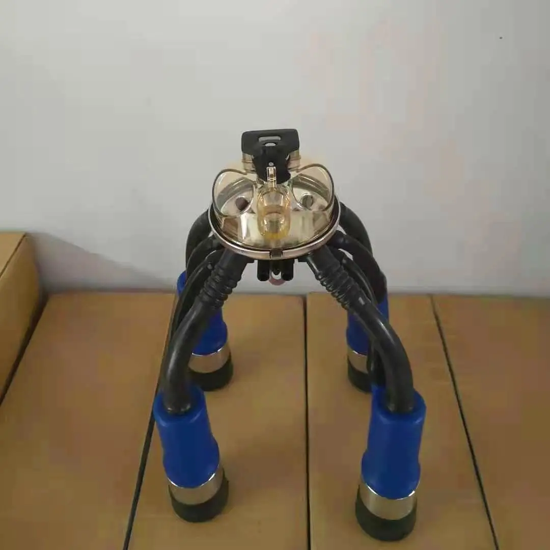 triangle lined cow pulsating milking machine special milk collector cup set Milking hall accessories imported
