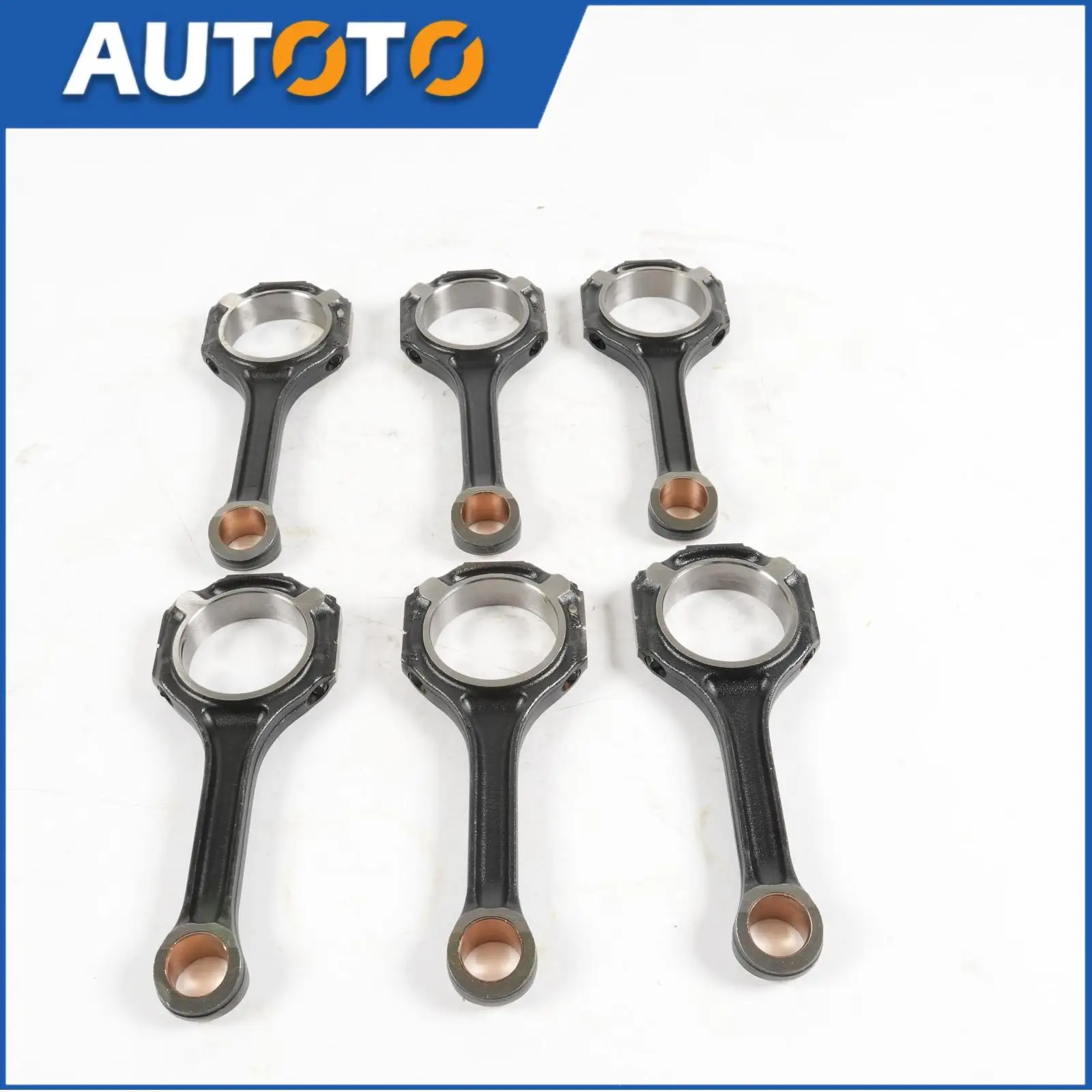 

6 шт. A2760300520 шатуны для Mercedes-Benz C43 AMG W205 X253 W222 3.0T, детали двигателя