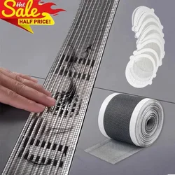 Hot Disposable Bathroom Floor Drain stickers shower drain net Strainer Hair Catcher mesh tape Kitchen Sink Sewer Outfall Stopper