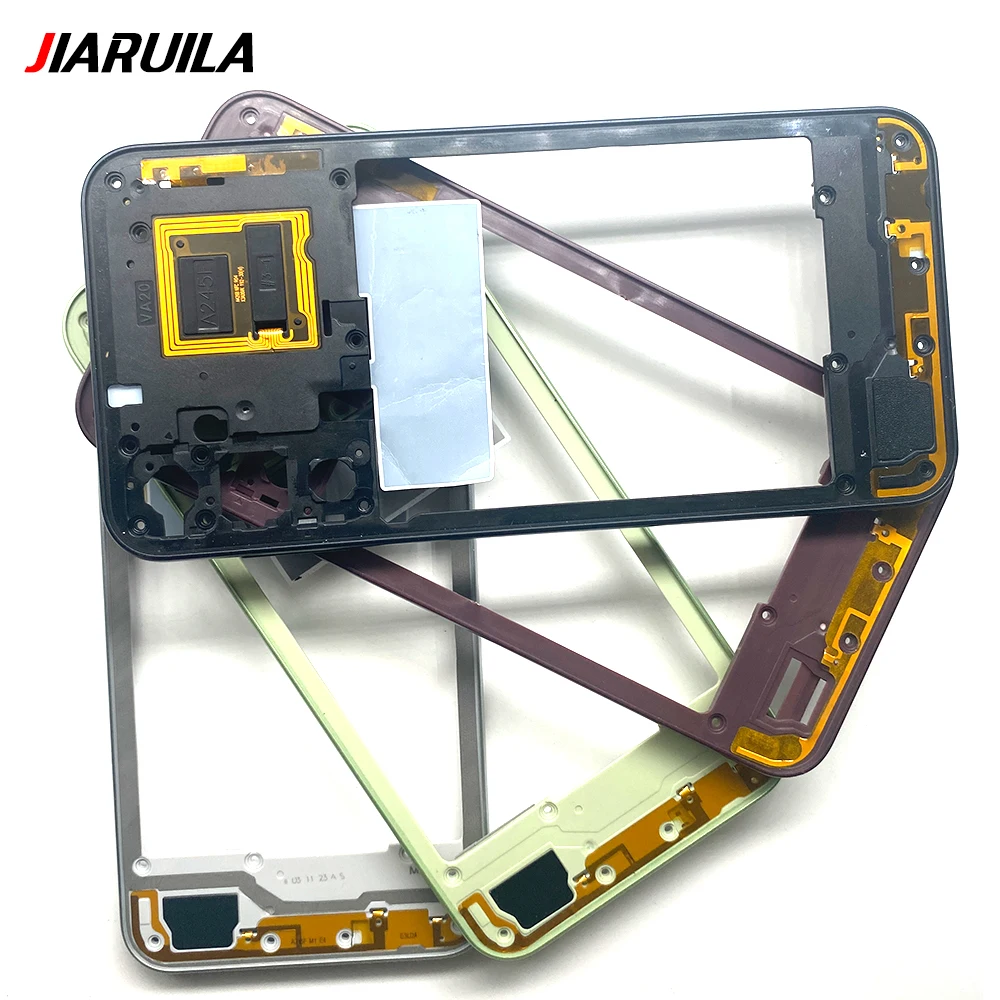 NEW For Samsung A06 5G / A16 5G / A24 4G Front Housing Middle Frame Bezel Chassis Shell Parts
