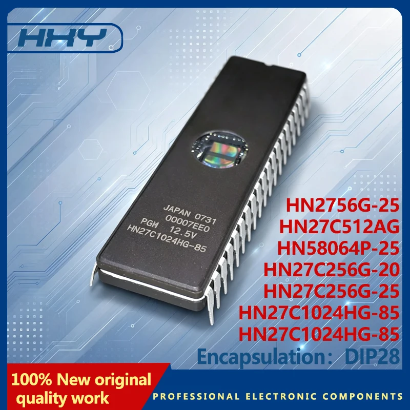 5PCS HN27C1024HG-85 HN27256G-25 HN27C1024HG-85 HN27C256G-20 HN27C256G-25 HN27C512AG HN58064P-25 Mirror chip CDIP40 storage chip
