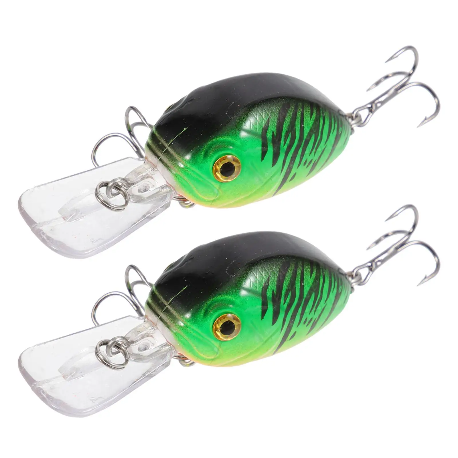 

2Pcs 6 5CM 7 5G Fishing Artificial Bait Portable Simulated Baits Lifelike Tackle for Various Waters Seasons