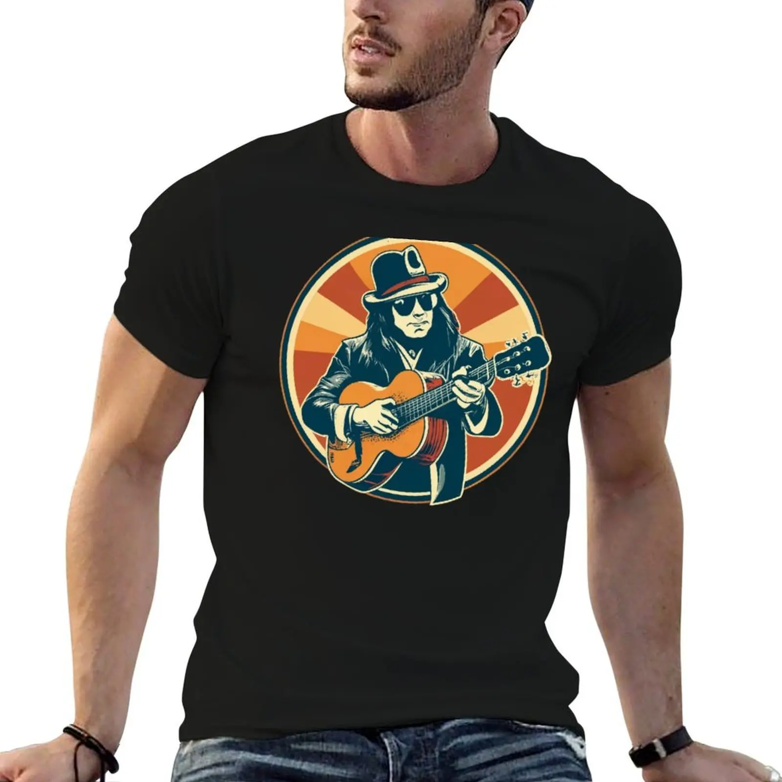 Sixto Rodriguez T-Shirt plus size tops quick-drying mens t shirt