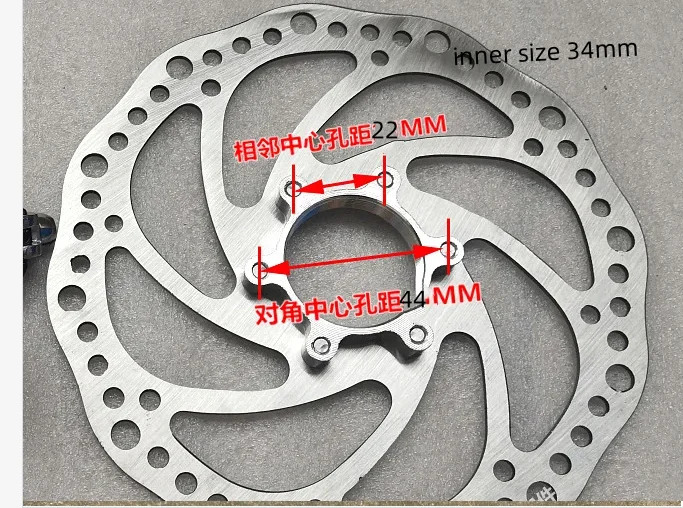 bicycle brake disc brake sleeve wire pull mechanical disc brake disc brake molybdenum steel disc screw type