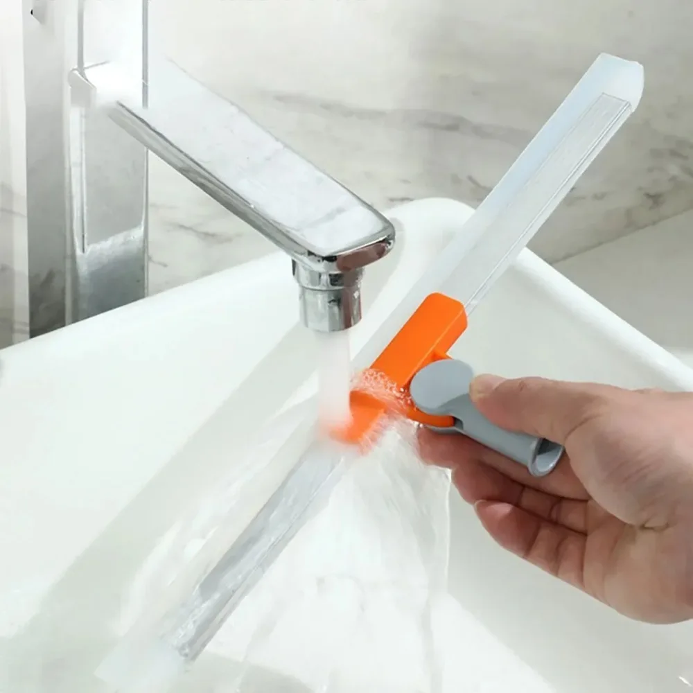 Silicone Scraper Broom Magic Wiper High Place Glass Wiper Floor Mop Household Bathroom Sweeping Water Silicone Scraper Broom Mag image 3