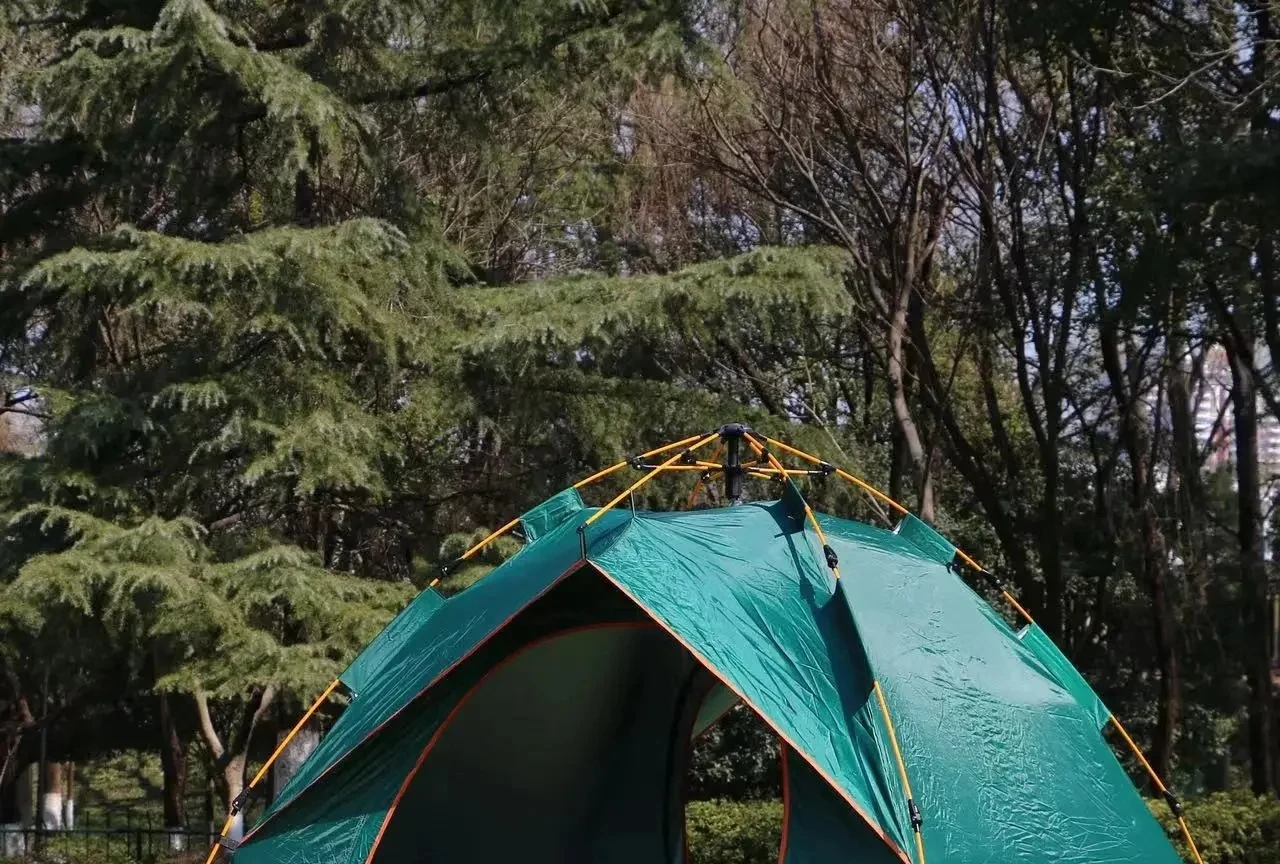 Tent outdoor fully automatic folding camping