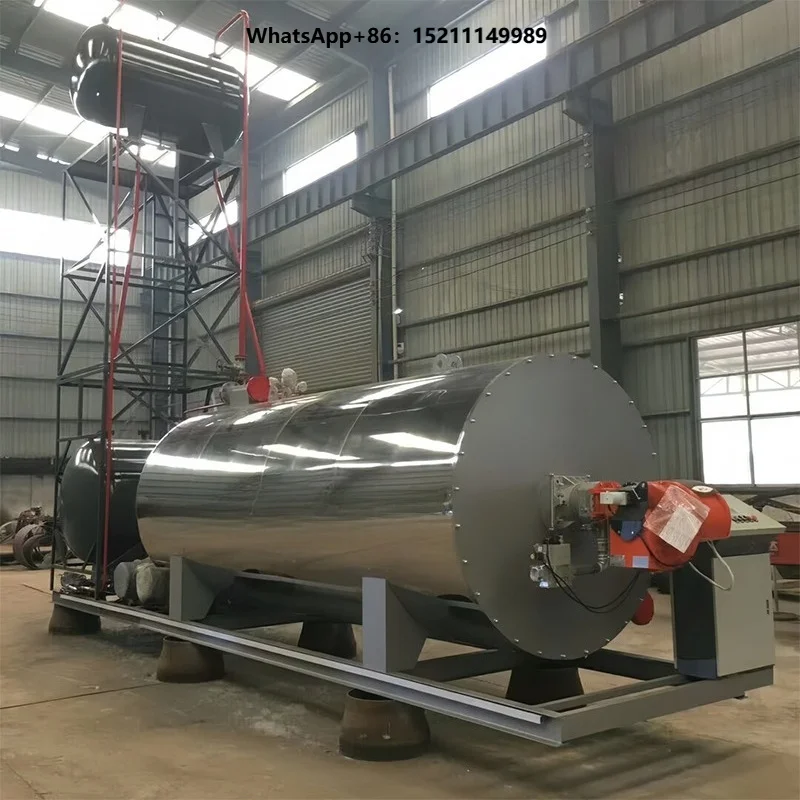 3500 kW Natural Gas  LPG Light Oil Fired Industrial Horizontal Organic Heat Carrier Thermal Oil Boiler From