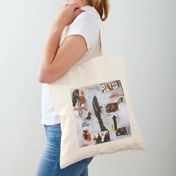 

Wake Up Lucki Tote Bag university shopper bag Customizable tote bag handbag large tote