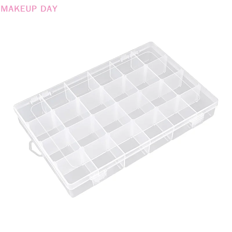 Nail Art Storage Box Different size Organizer For Nail Powder Sequins Rhinestones Charms Multi-Functions Nail Box 7 Styles