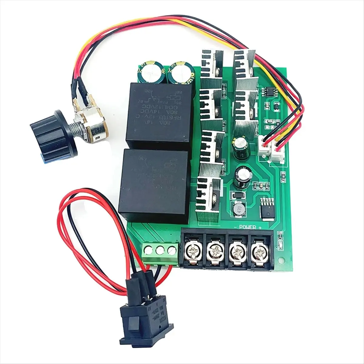 SCLS 2000W 40A Forward and Reverse Motor Speed Controller PWM Brush Motor Controller DC 12V 24V 36V Dc Power Supply