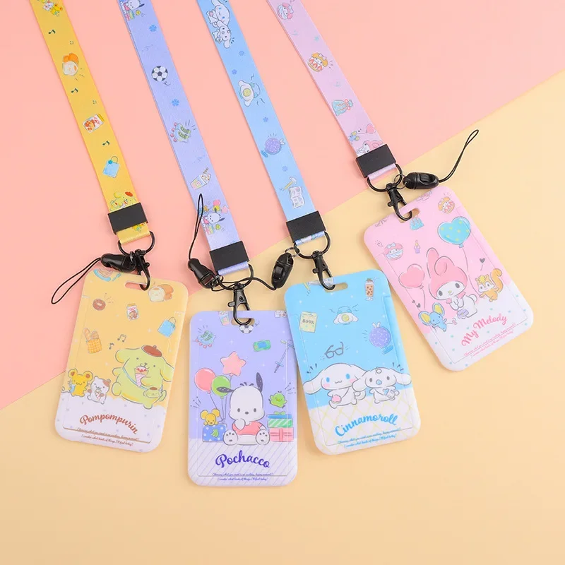 Hot Selling Card Holder Student Meal Card Holder Campus Card Holder Cute Couple Style Keychain Bus Card Holder