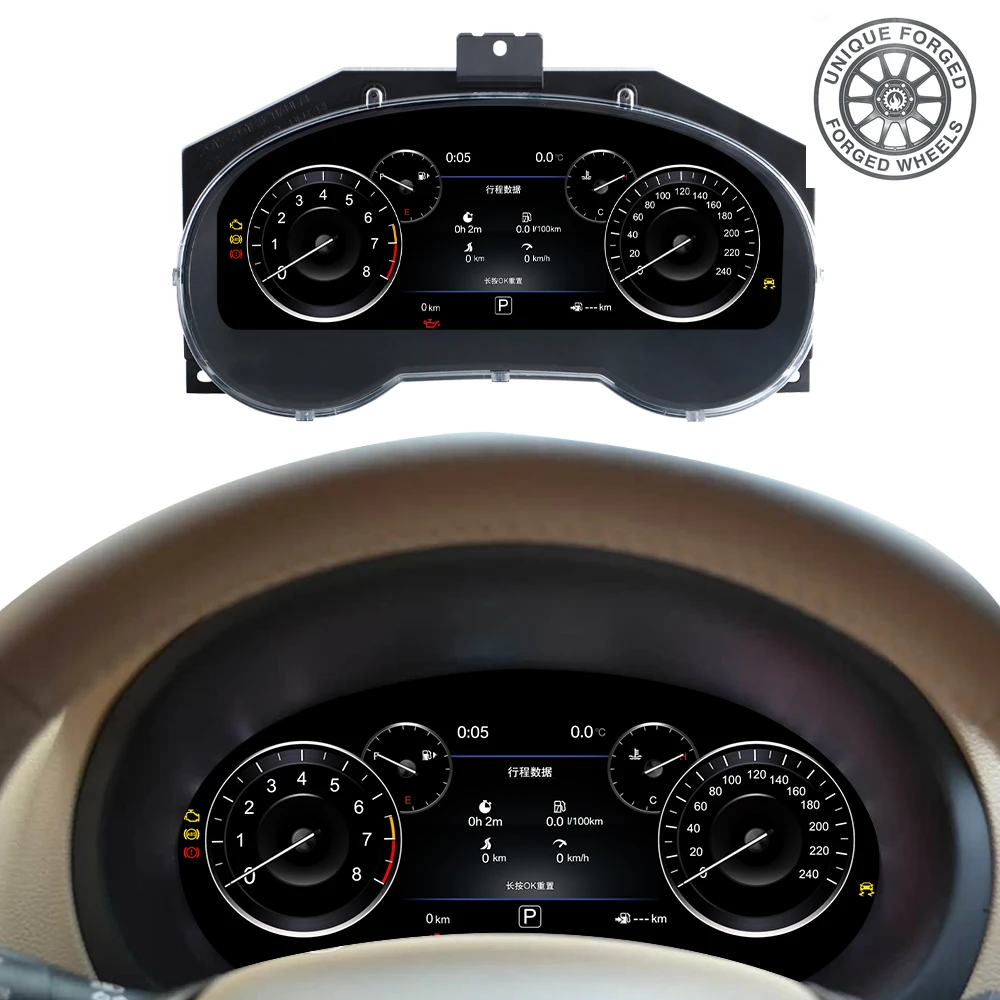 

Цифровая приборная панель Foforfor с ЖК-дисплеем для Nissan Pathfinder 2012-2020