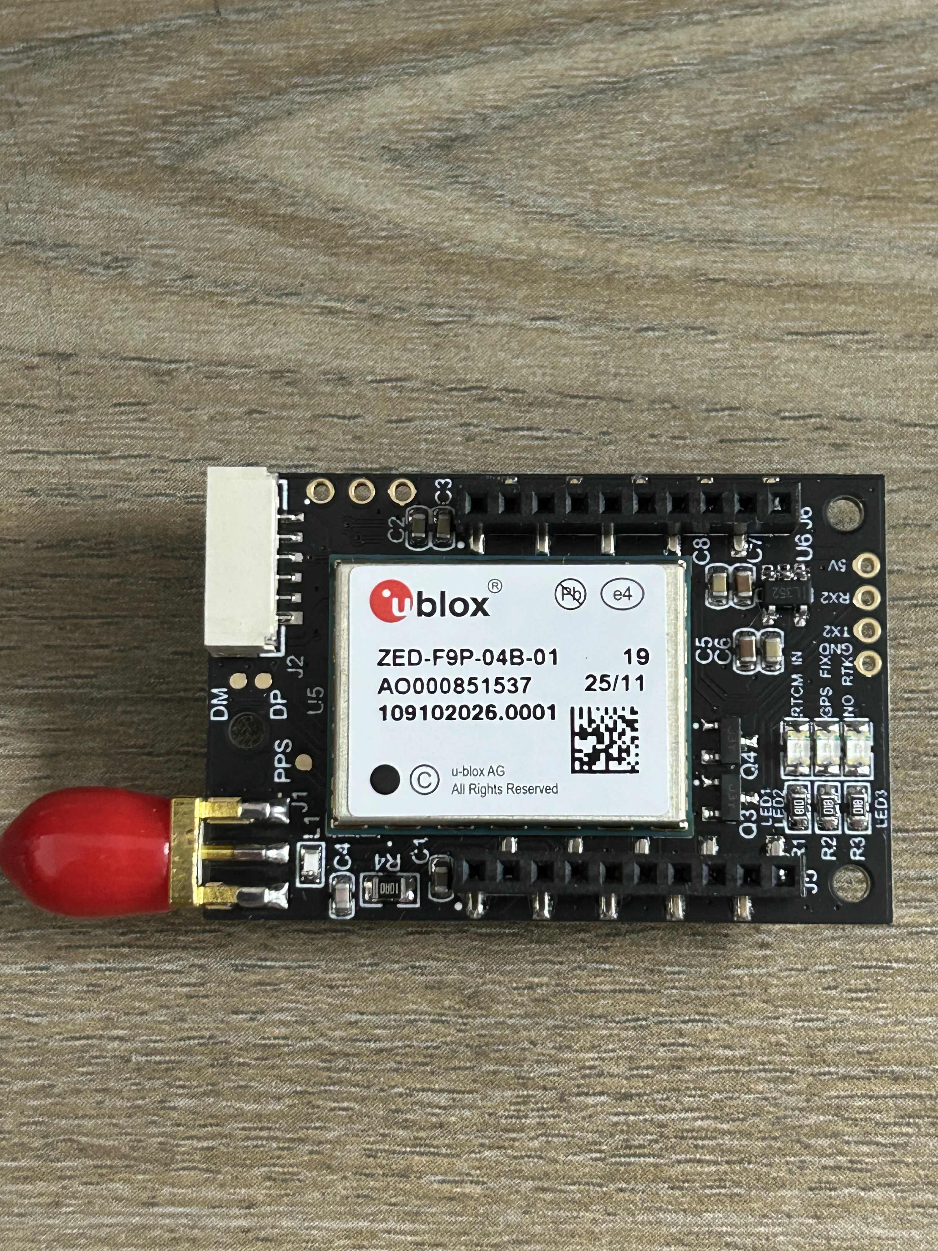 Zed-F9P-04B-01 Simplertk2b High Precision Positioning Module as a Standalone Board or as an Arduino Shield