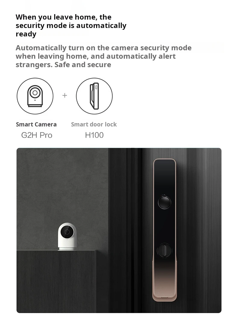 Cámara Inteligente Aqara G2H Pro Zigbee 3. 0 Cámara de vigilancia IP WIFI de visión nocturna HD 1080P de Gateway Hub Edition para Apple Homekit