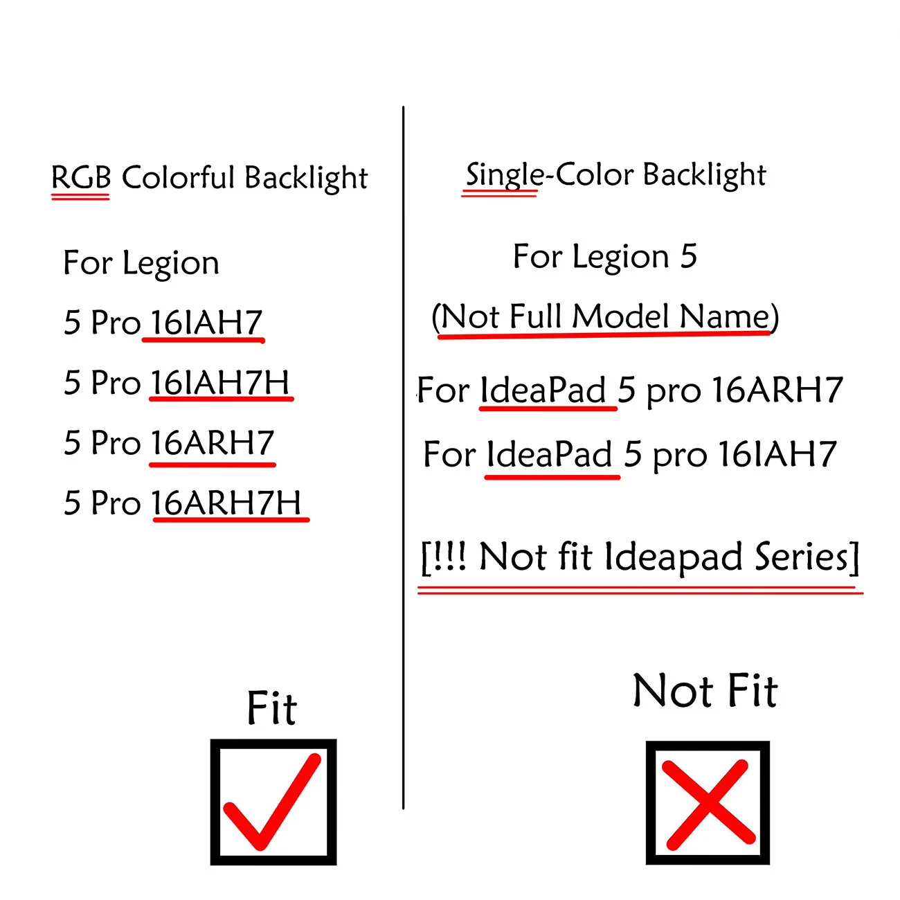 RGB Backlit replacement Laptop Keyboard For Lenovo Legion 5 15ARP8 83EF, 5 15APH9 83EG, 5 15IRX9 83JJ, Belgian FR French AZERTY