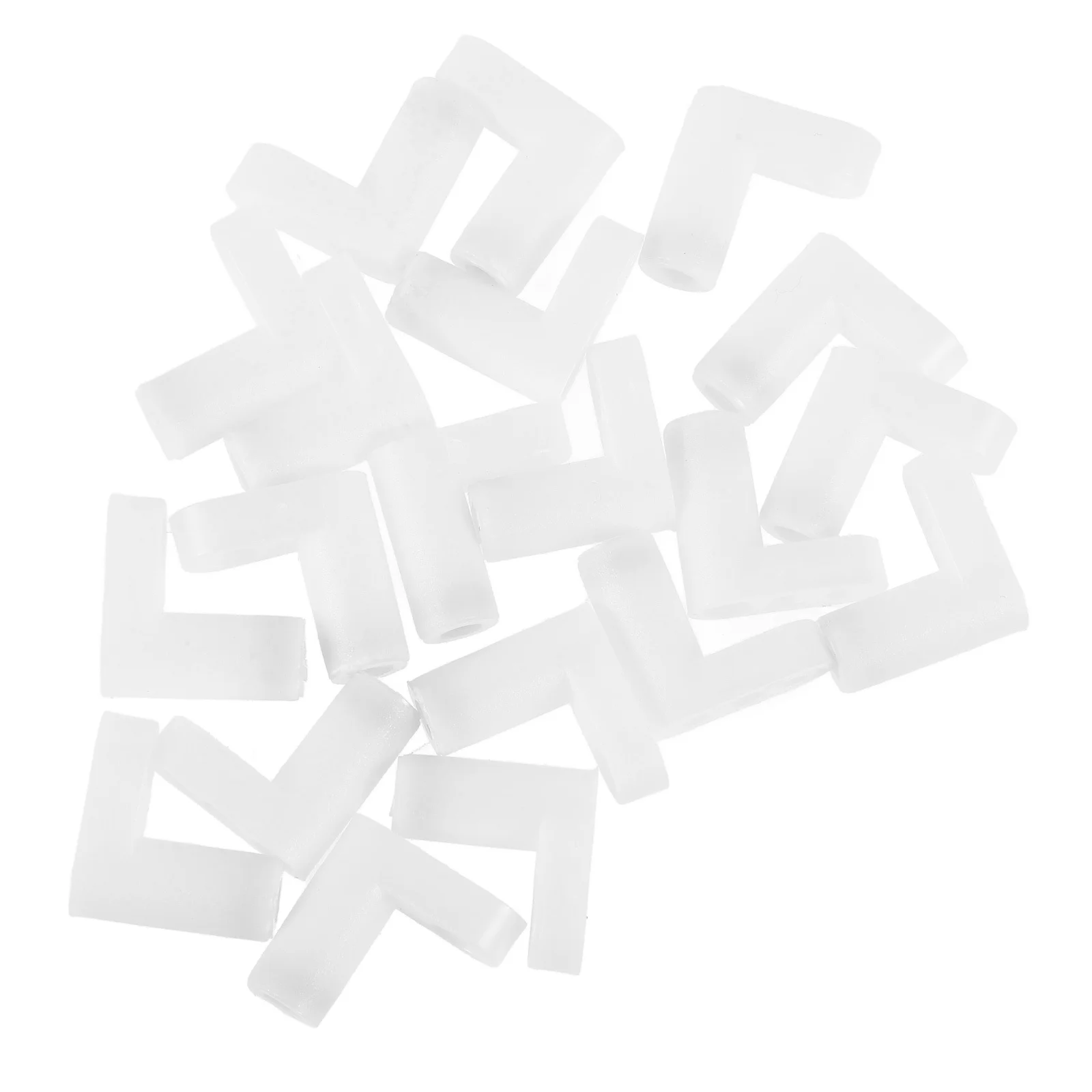 

20pcs Plastic L Bracket White Right Angle Brace For Shelf Cabinet Support Pcb Spacer Standoff Kit Hardware Corner Bracket