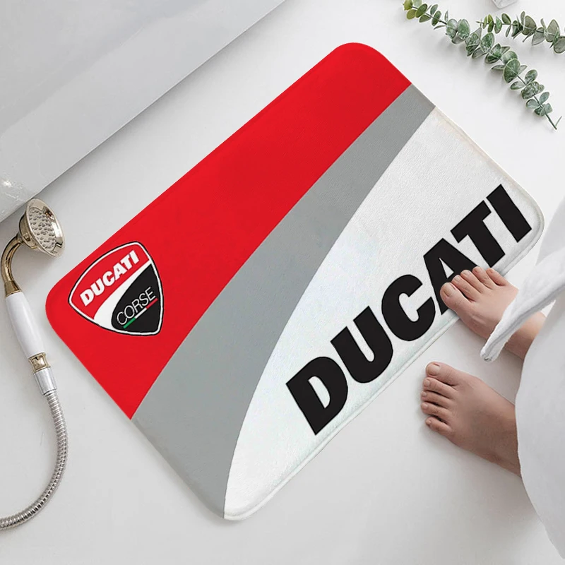 

Digital Print Bathroom Mat D-Ducatis Carpet for Bedroom Kitchen Hallway Floor Mats for Home Non Slip Doormat Entrance Door