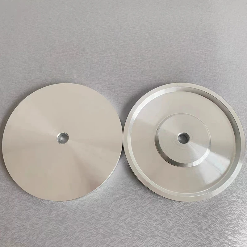 6 Zoll 150mm Edelstein-Facetten-Schleifplatte mit Aluminium-Chassis, 12,7, 16, 20, 25, 32 Loch Polierpad-Ablage – Detail 2