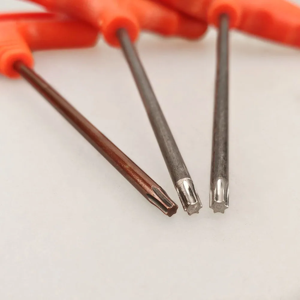 1pc T6/T8/T15 T Shape Screw Driver Small Repair Wrench For Small Appliances Electronic Devices Maintenance