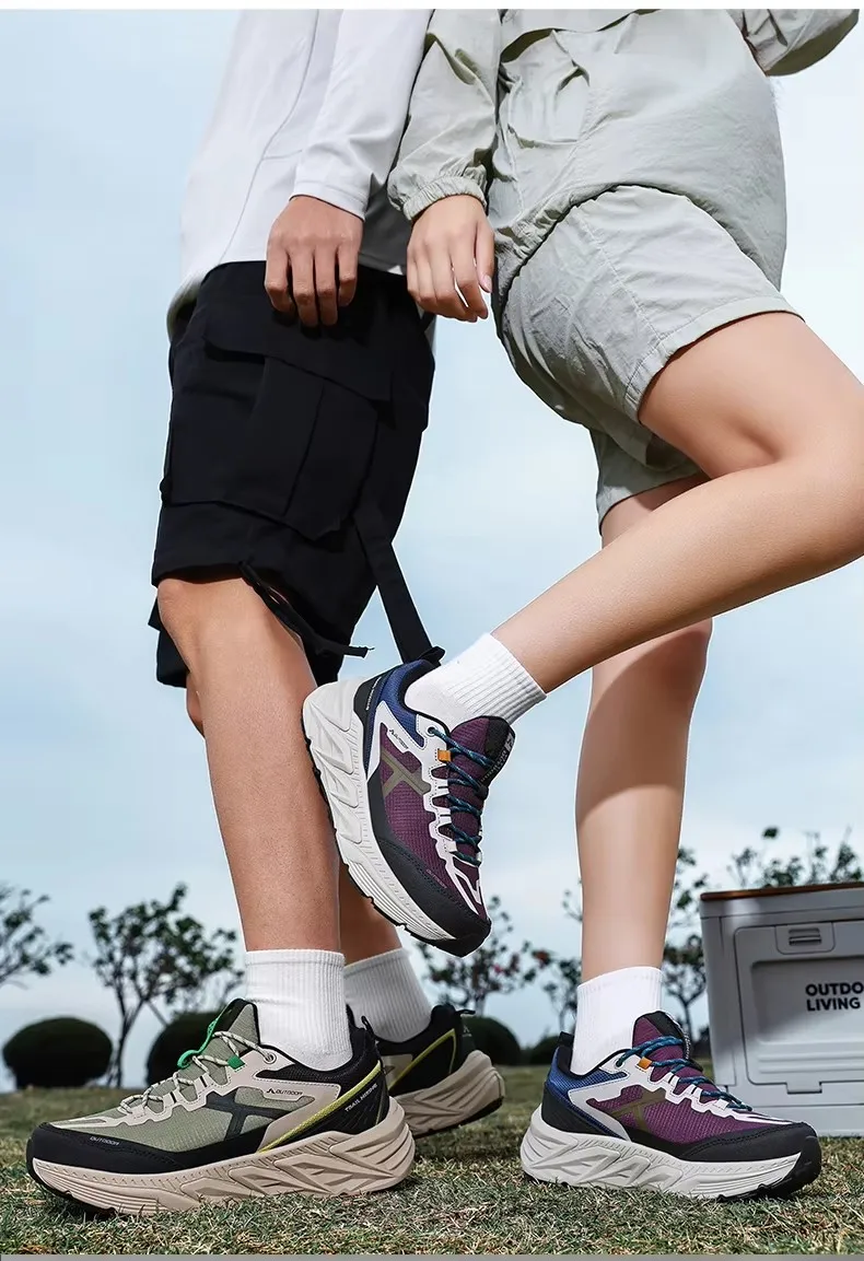 Unisex-Wanderschuhe für Herren, Sneakers, hochwertige, trendige, rutschfeste, bequeme Outdoor-Sport-Trainings-Schuhe, Laufschuhe für Damen – Detail 18